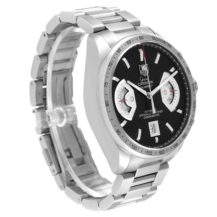 Tag Heuer Black Stainless Steel Carrera CAV511G Automatic Men's Wristwatch 43 mm 商品