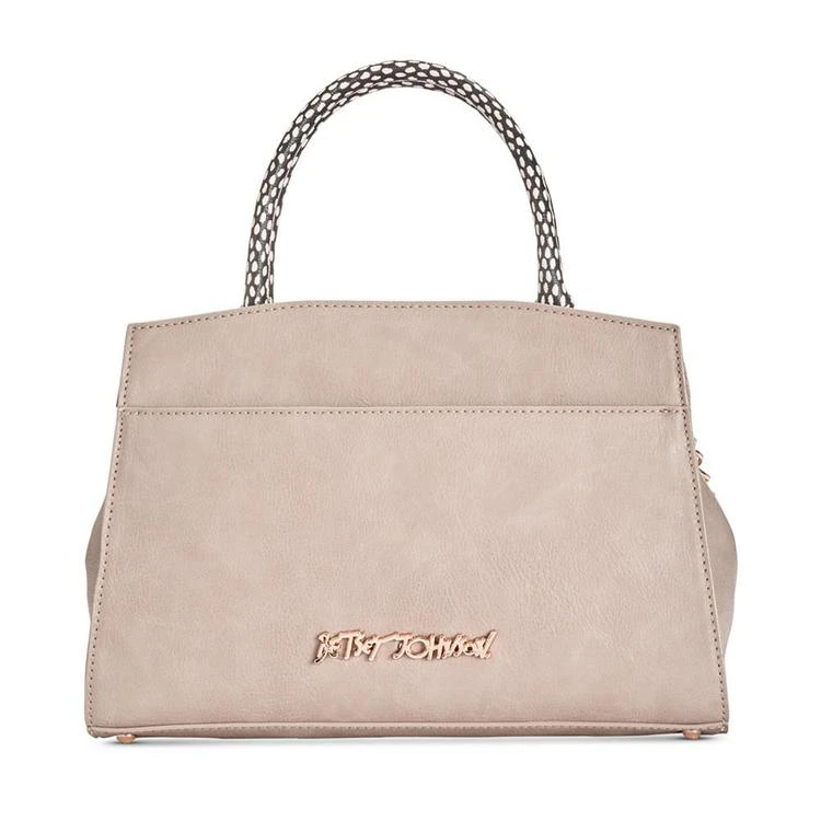 商品Betsey Johnson|Removable Bow Medium Satchel,价格¥341,第5张图片详细描述