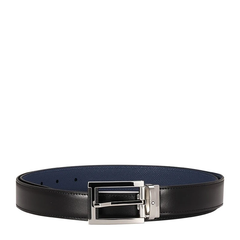 MONT BLANC 男士拼色牛皮腰带 126009 商品