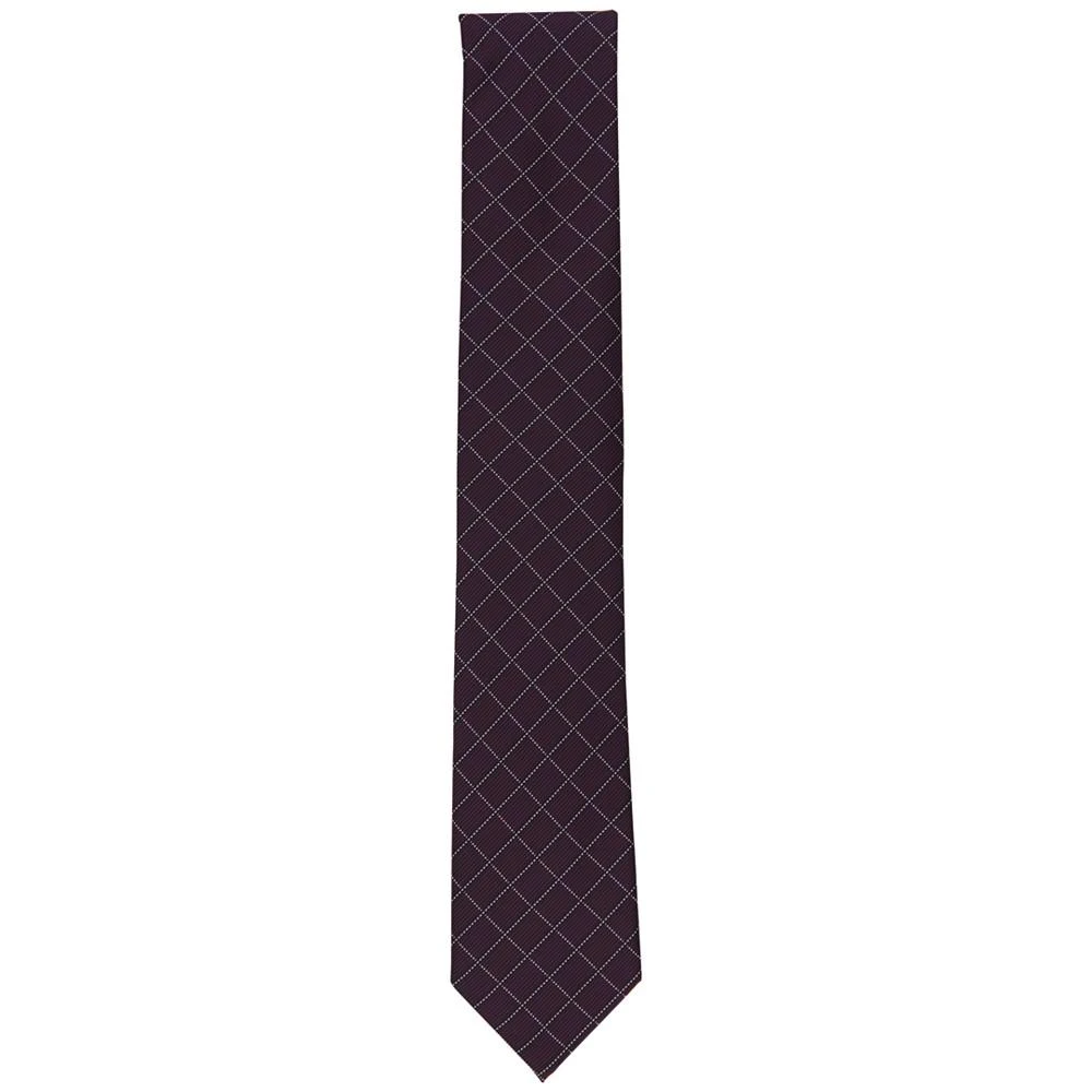 Alfani Men's Slim Grid Tie, Created for Macy's Ties | BeyondStyle