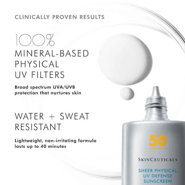 商品SkinCeuticals|轻薄物理防敏防晒 SPF50,价格¥320,第5张图片详细描述