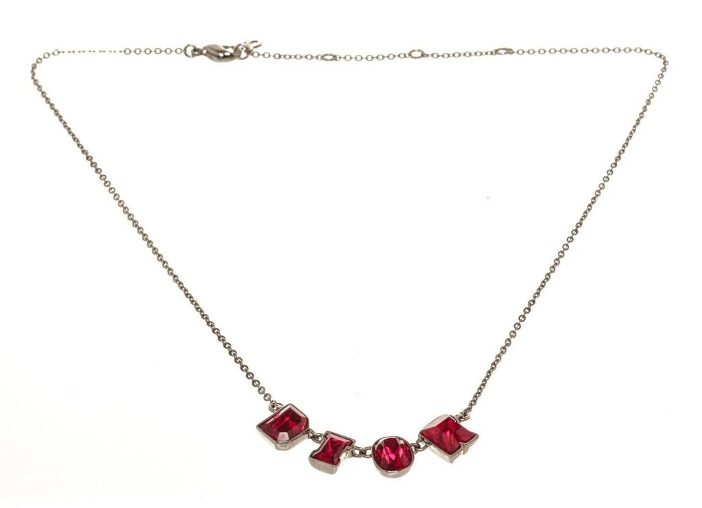 商品[二手商品] Dior|Christian Dior Silver Logo Necklace,价格¥5543,第1张图片