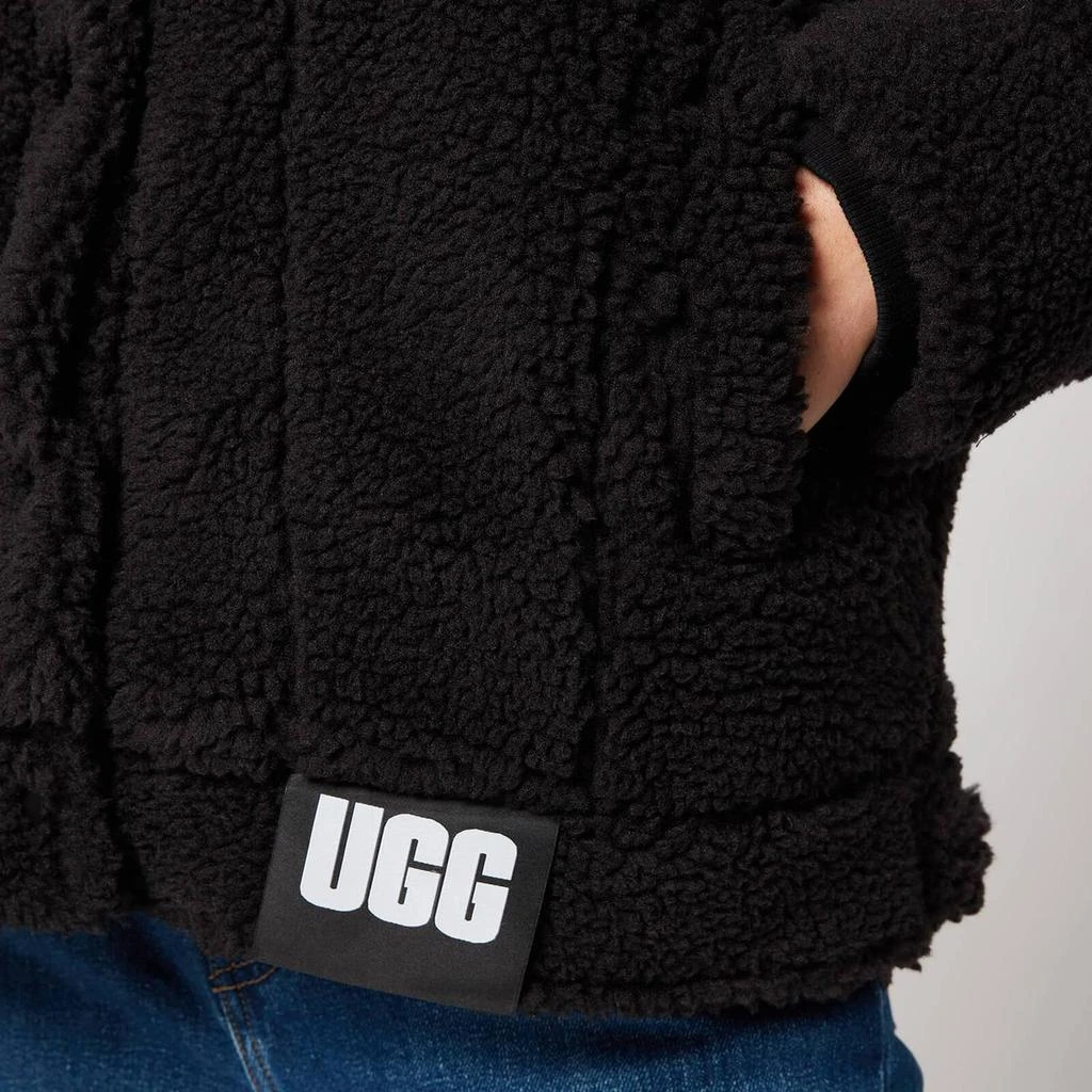 商品UGG|UGG Women's Frankie Sherpa Trucket Jacket - Black,价格¥1528,第3张图片详细描述