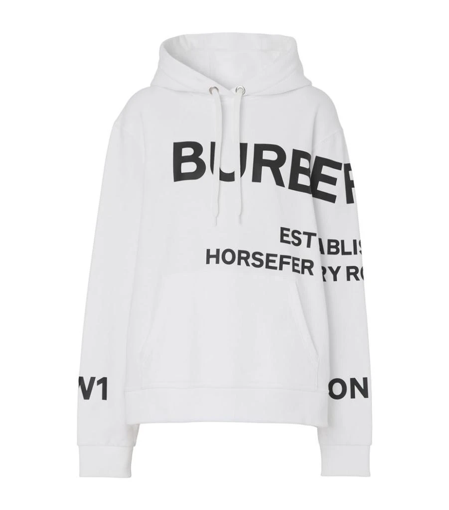 商品Burberry|Horseferry Print Oversized Hoodie,价格¥5603,第1张图片