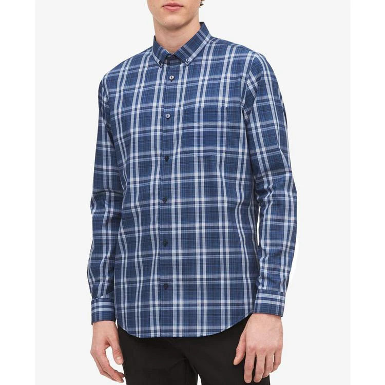 商品Calvin Klein|Men's Infinite Cool Plaid Shirt,价格¥200,第1张图片
