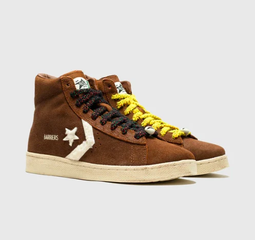 商品Converse|男款 联名Barries Pro Leather Hi 高帮休闲鞋,价格¥820,第1张图片