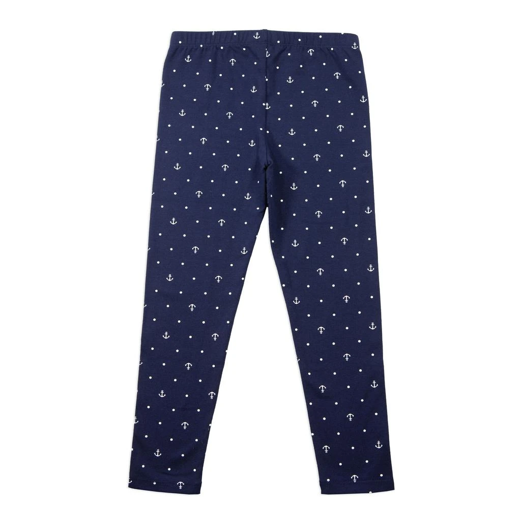 商品Nautica|Toddler Girls' Anchor Dot Legging (2T-4T),价格¥56,第1张图片