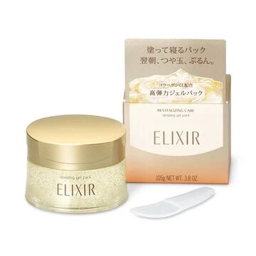 商品ELIXIR|日本怡丽丝尔ELIXIR睡眠面膜105g （金色）,价格¥338,第1张图片
