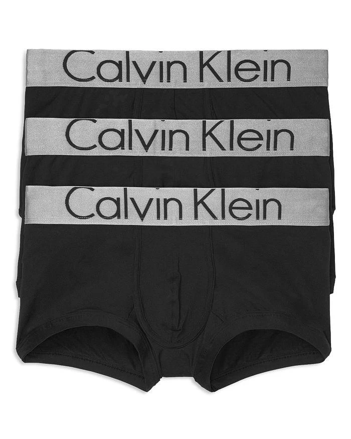 商品Calvin Klein|Steel 低腰平角内裤三件装,价格¥221,第1张图片