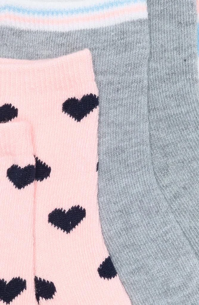 商品Nordstrom|Kids' Assorted 3-Pack Quarter Socks,价格¥68,第2张图片详细描述