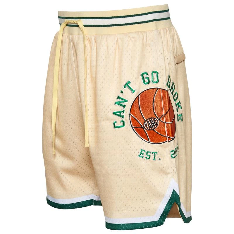 商品Y.A.N.G|Y.A.N.G Can't Go Broke Basketball Shorts - Men's,价格¥301,第1张图片