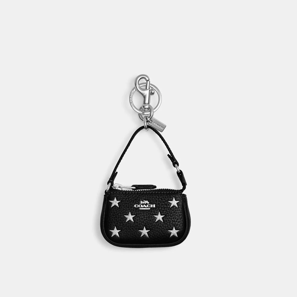 商品Coach|Mini Nolita Bag Charm With Star Print,价格¥685,第1张图片