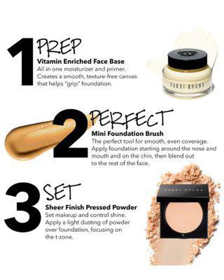 商品Bobbi Brown|90 Second Perfect Makeup Prep Kit ($131 value),价格¥579,第3张图片详细描述