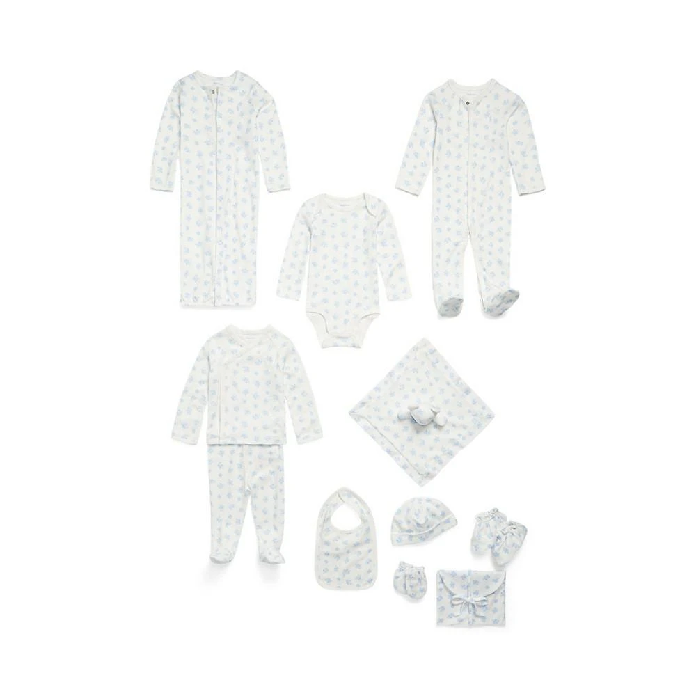 Baby Boys or Girls Bear Print Organic Cotton 2 Piece Set 商品