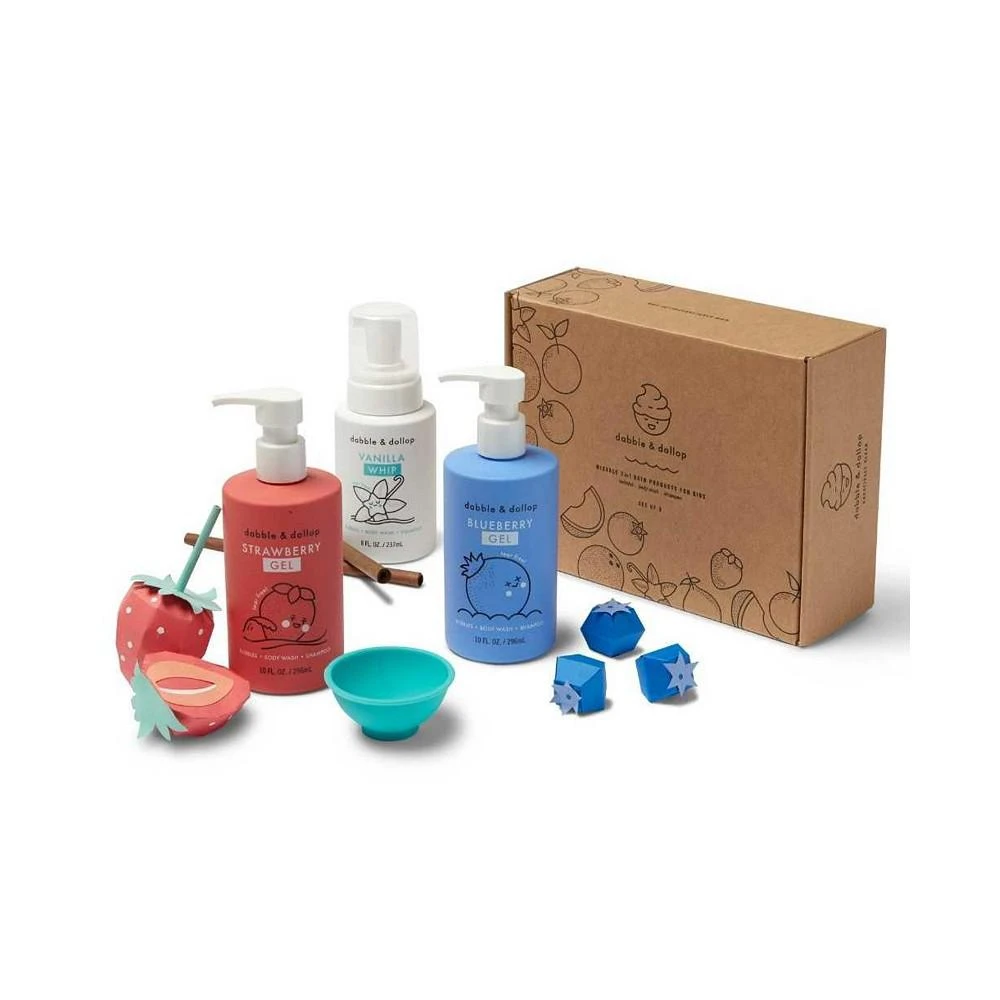 商品Dabble & Dollop|USA Bundle - Strawberry, Vanilla & Blueberry Bath Set,价格¥339,第2张图片详细描述
