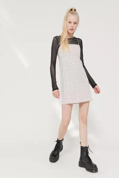 商品Urban Outfitters|UO Janie Straight Neck Mini Dress,价格¥189,第4张图片详细描述