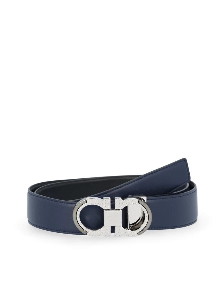 商品Salvatore Ferragamo|Ferragamo Gancini Reversible Belt,价格¥2723,第1张图片