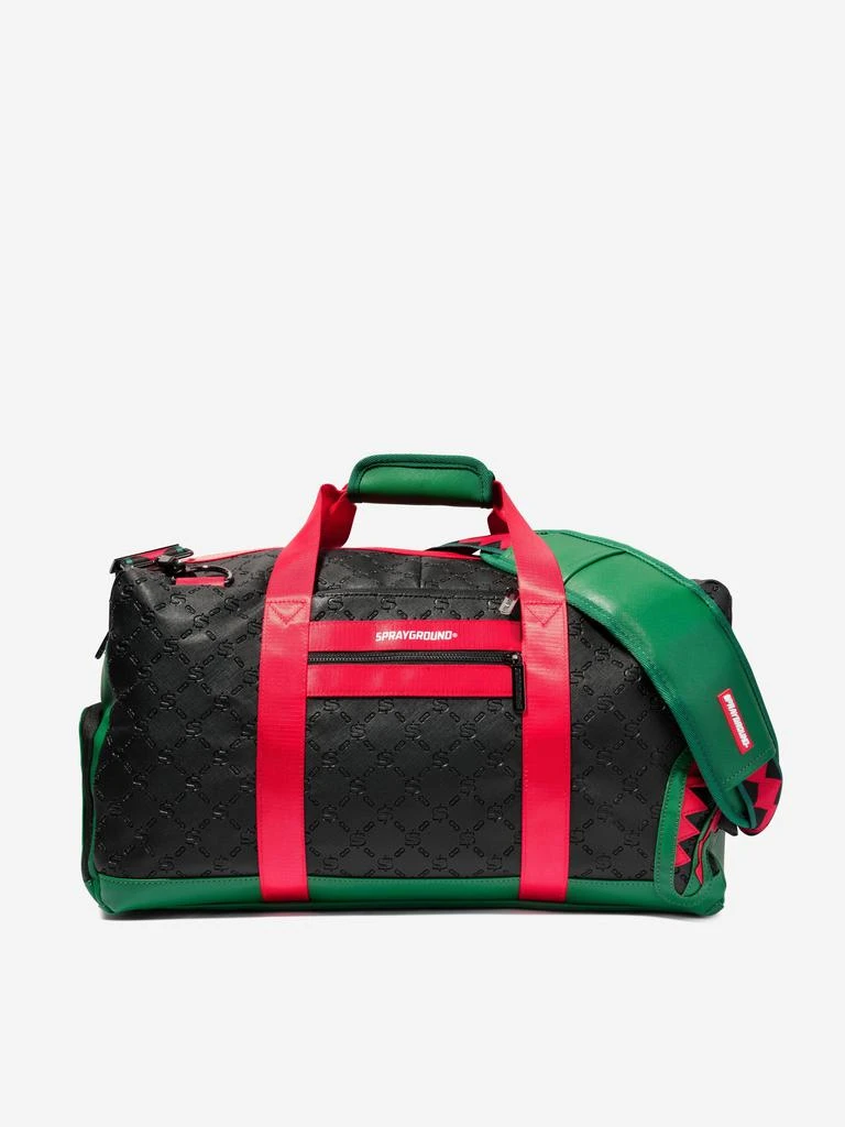 商品SprayGround|Sprayground Kids Deniro Duffle Bag in Multicolour,价格¥677,第1张图片