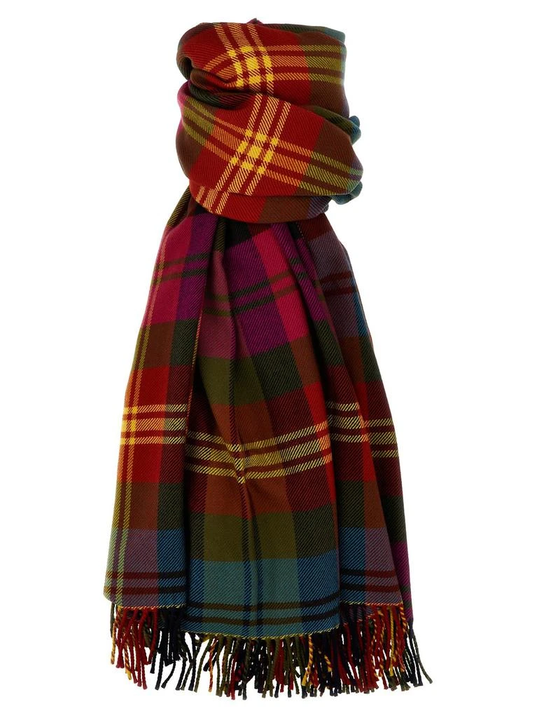 商品ETRO|Etro Checked Fringed Edge Scarf,价格¥3144,第1张图片