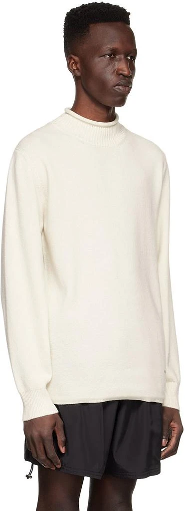 商品We11done|Off-White Cashmere Sweater,价格¥2909,第2张图片详细描述