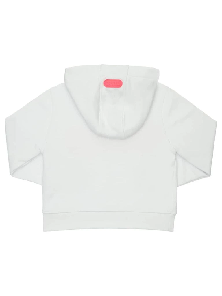 商品GCDS|Flocked Logo Cotton Sweatshirt Hooded,价格¥785,第2张图片详细描述