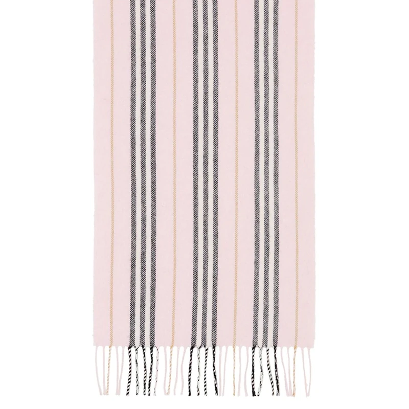 Burberry 男士粉色流苏围巾  8019207 商品