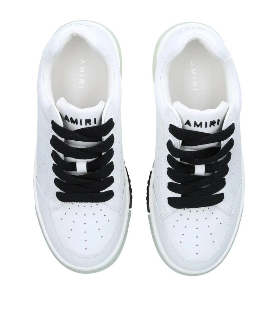 商品AMIRI|Leather Stadium Low-Top Sneakers,价格¥3789,第4张图片详细描述