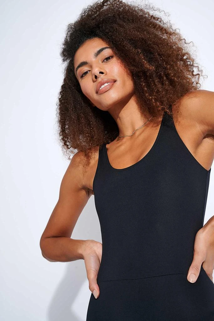 商品Girlfriend Collective|Scoop Unitard - Black,价格¥884,第5张图片详细描述