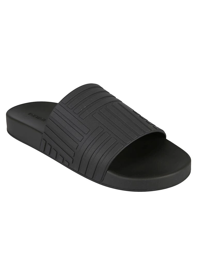 商品Bottega Veneta|Bottega Veneta Logo Sole Sliders,价格¥3270,第2张图片详细描述