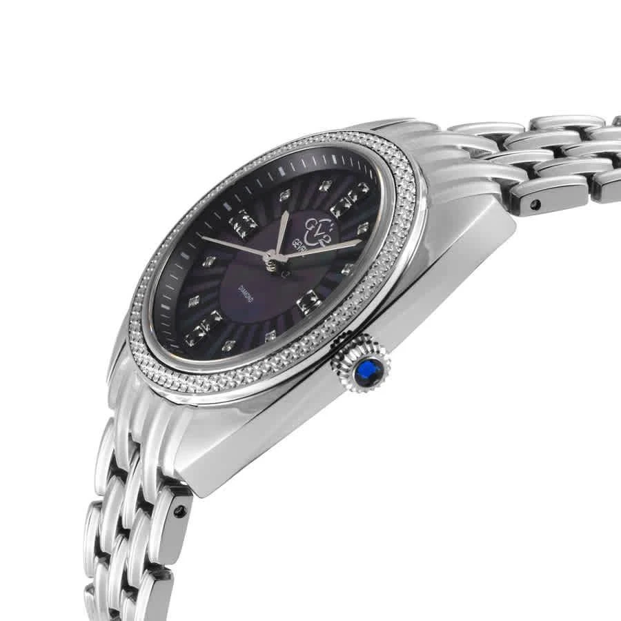 商品Gevril|Palermo Diamond Mother of Pearl Dial Ladies Watch 13100B,价格¥4521,第3张图片详细描述