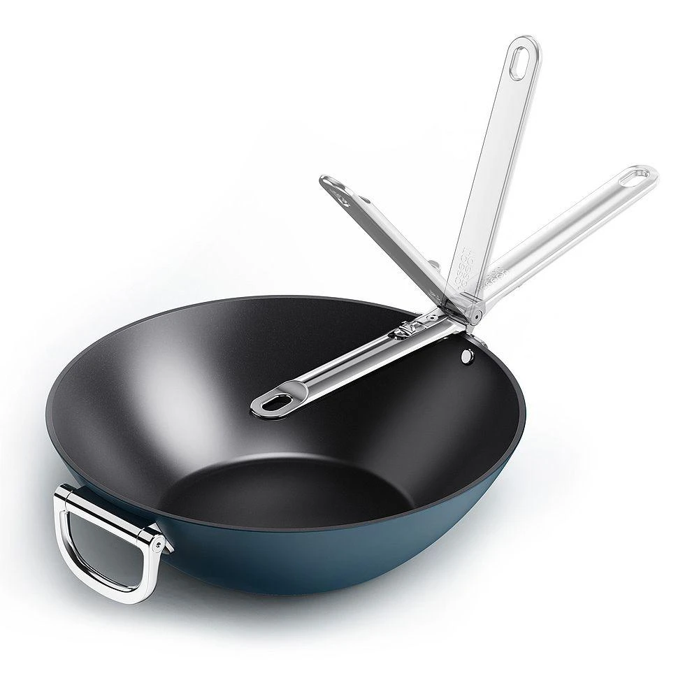 商品Joseph Joseph|Space 12.5" Nonstick Wok,价格¥838,第1张图片