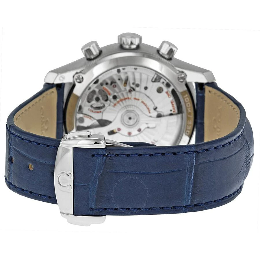 商品Omega|De Ville Blue Dial Blue Leather Men's Watch 43113425103001,价格¥32672,第3张图片详细描述