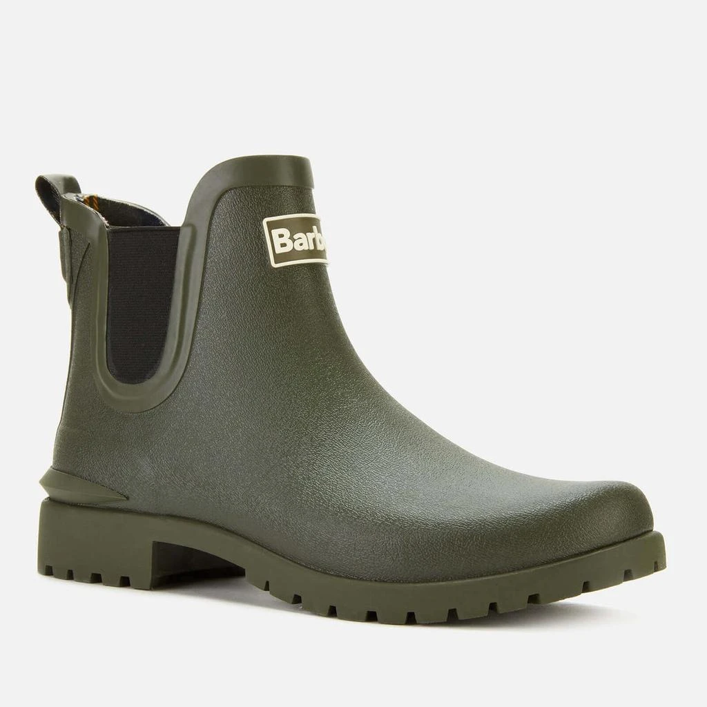 商品Barbour|Barbour Women's Wilton Chelsea Wellies - Olive,价格¥529,第2张图片详细描述