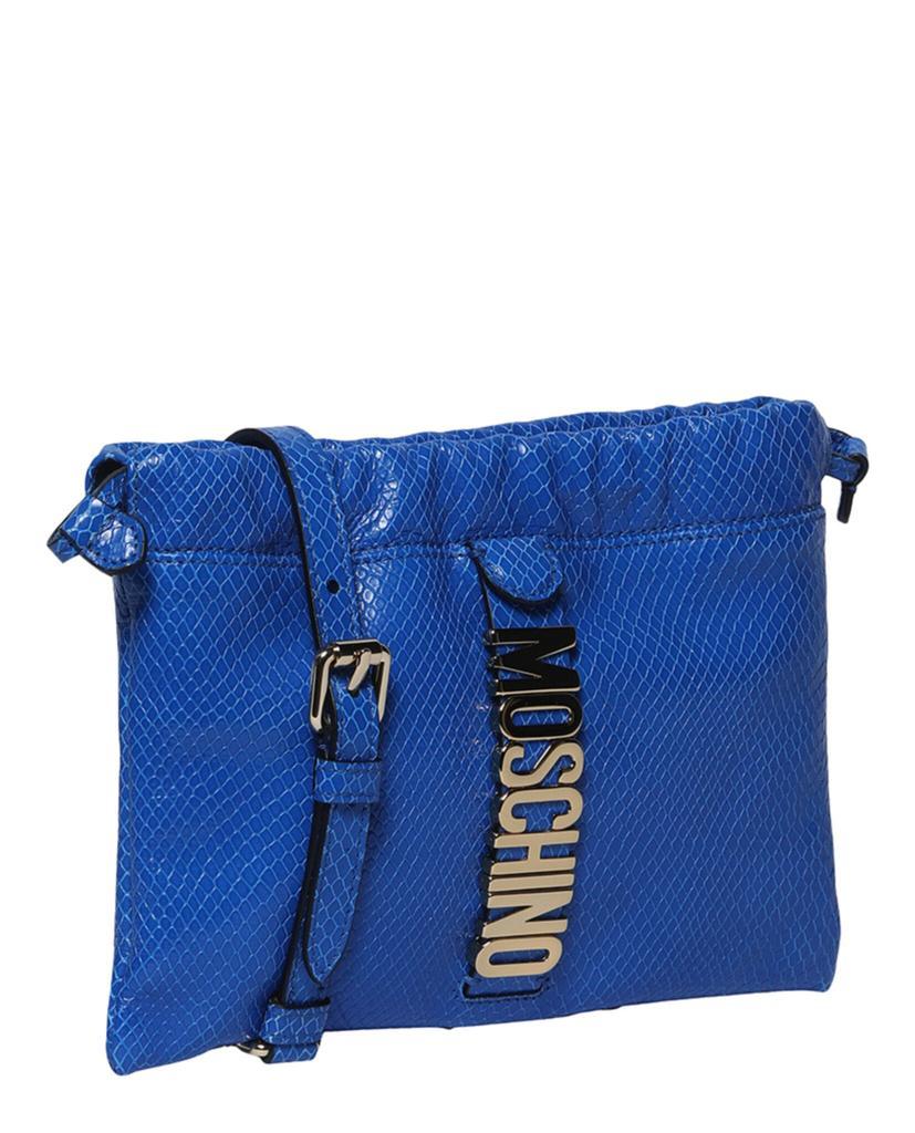 商品Moschino|Logo Leather Crossbody Bag,价格¥3136,第4张图片详细描述
