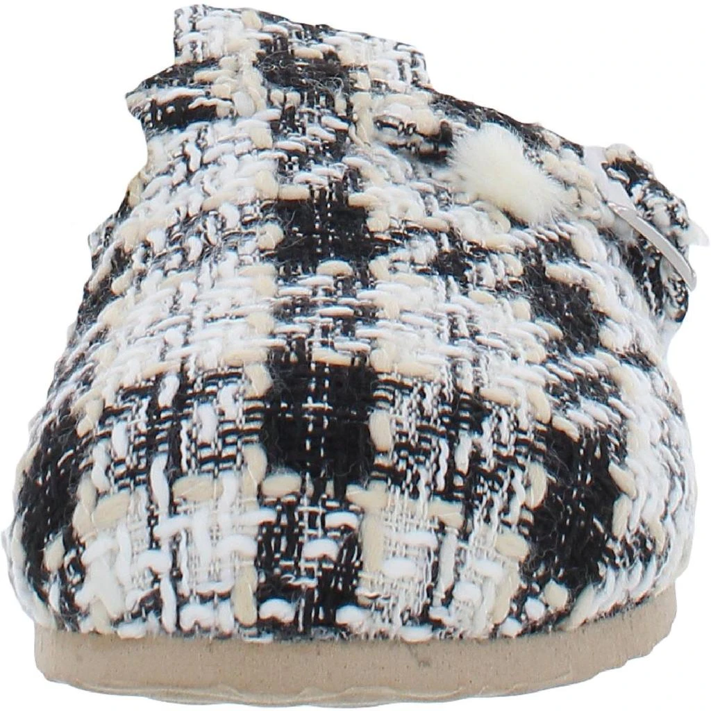 商品Steve Madden|Steve Madden Womens Unwind Faux Fur Slip On Slide Slippers,价格¥54,第3张图片详细描述