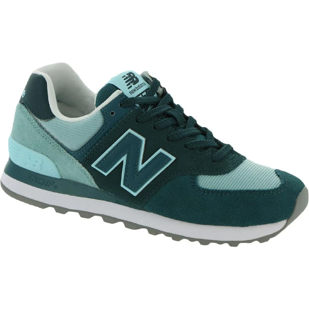 商品New Balance|New Balance Womens WL574 Leather Fitness Athletic and Training Shoes,价格¥457,第1张图片