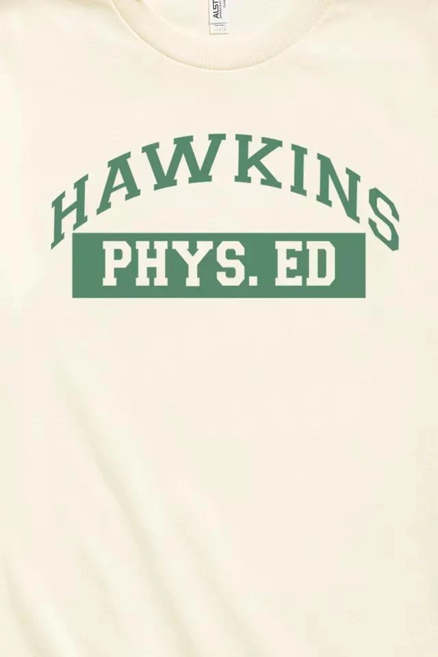 商品Urban Outfitters|Stranger Things Hawkins Phys. Ed Tee,价格¥264,第2张图片详细描述