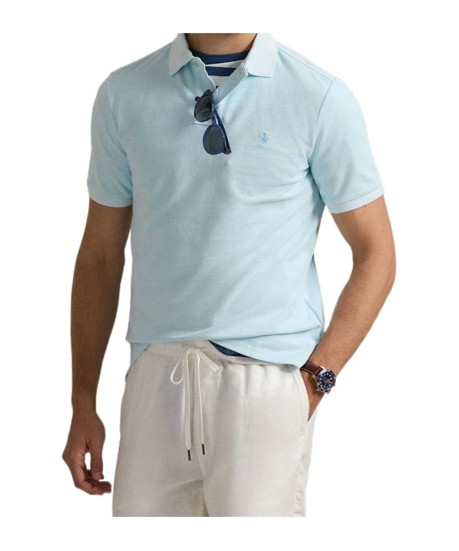 商品【商品预售7天】 Ralph Lauren|Ralph Lauren 男士T恤 710969626002 蓝色,价格¥1126,第4张图片详细描述