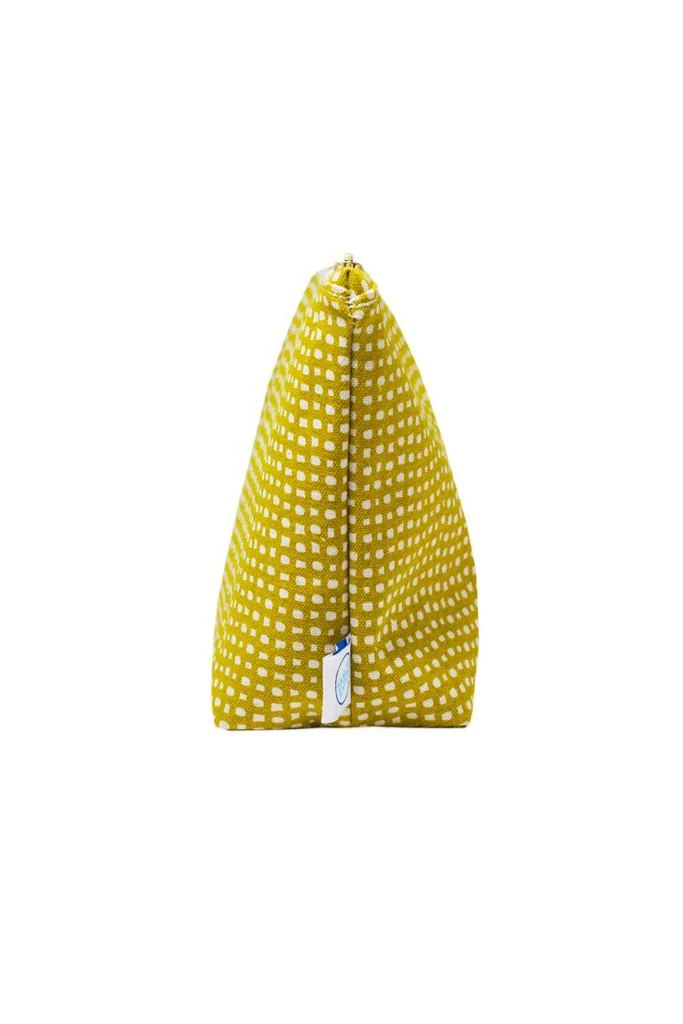 商品Dance Happy Designs|Women's Lola Cosmetic Bag In Golden Flax,价格¥388,第2张图片详细描述