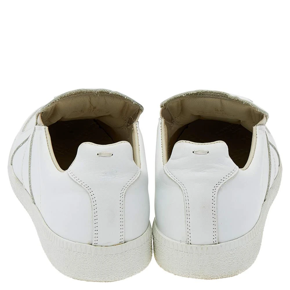 商品[二手商品] MAISON MARGIELA|Maison Martin Margiela White Leather Slip on Sneakers Size 39,价格¥789,第5张图片详细描述