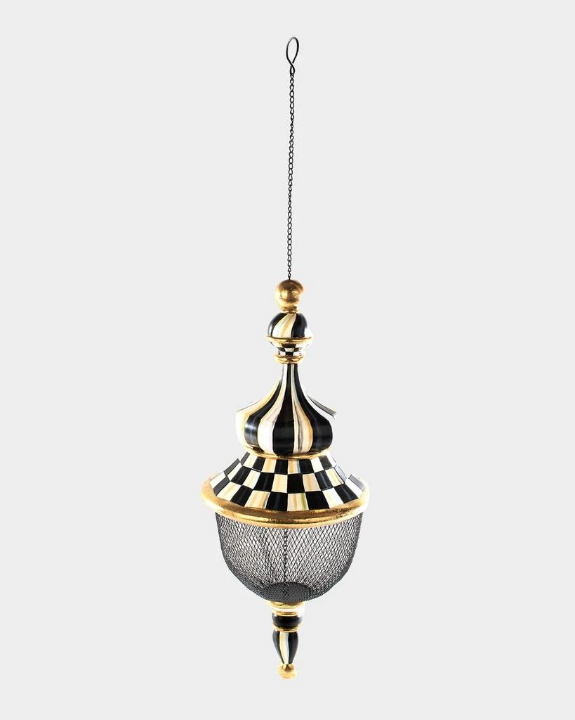 商品MacKenzie-Childs|Courtly Check Pendant Bird Feeder,价格¥1529,第1张图片