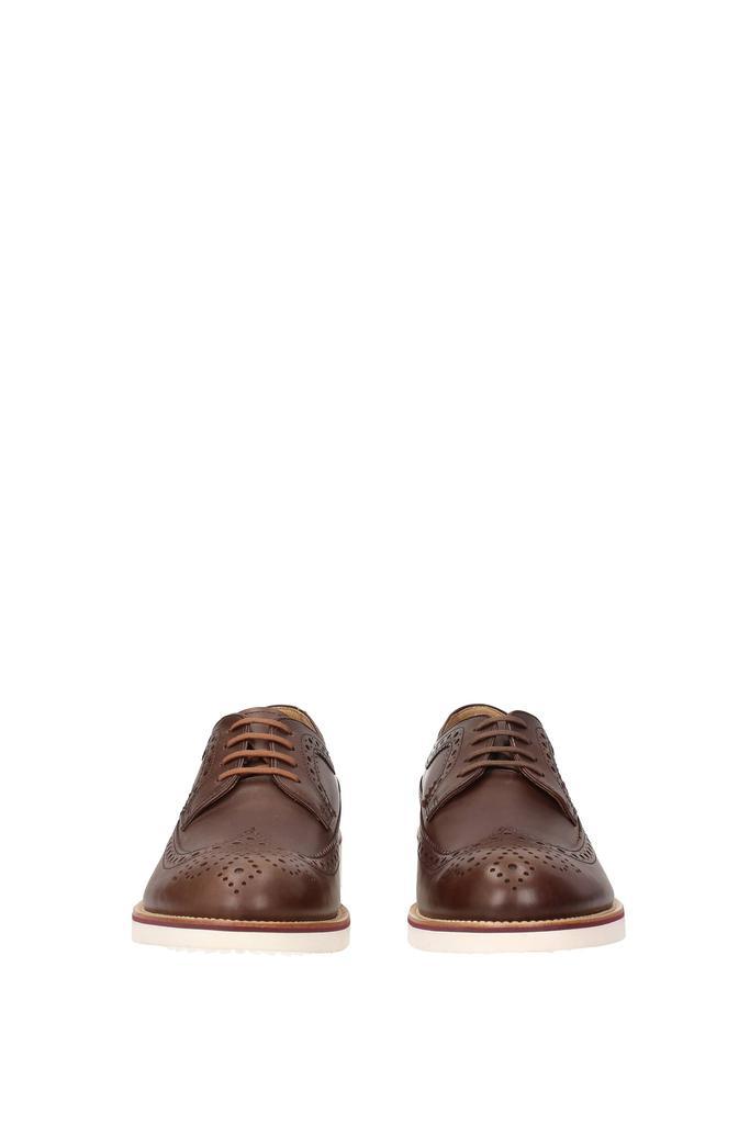 商品Tod's|Lace up and Monkstrap Leather Brown,价格¥1266,第5张图片详细描述