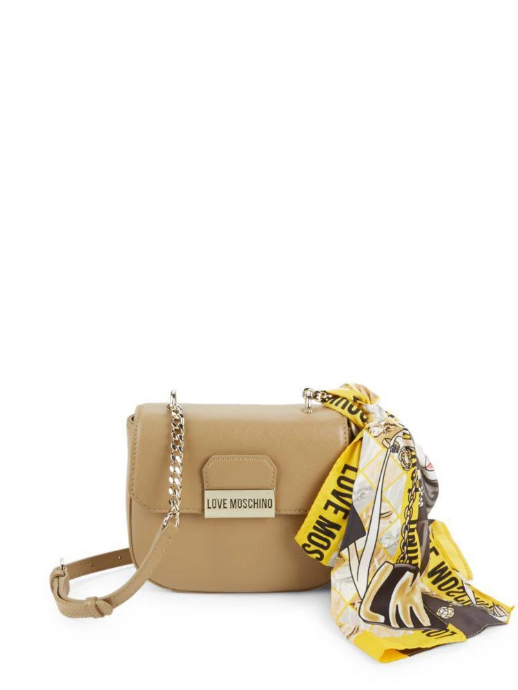商品Moschino|Leather Crossbody Bag,价格¥1259,第1张图片