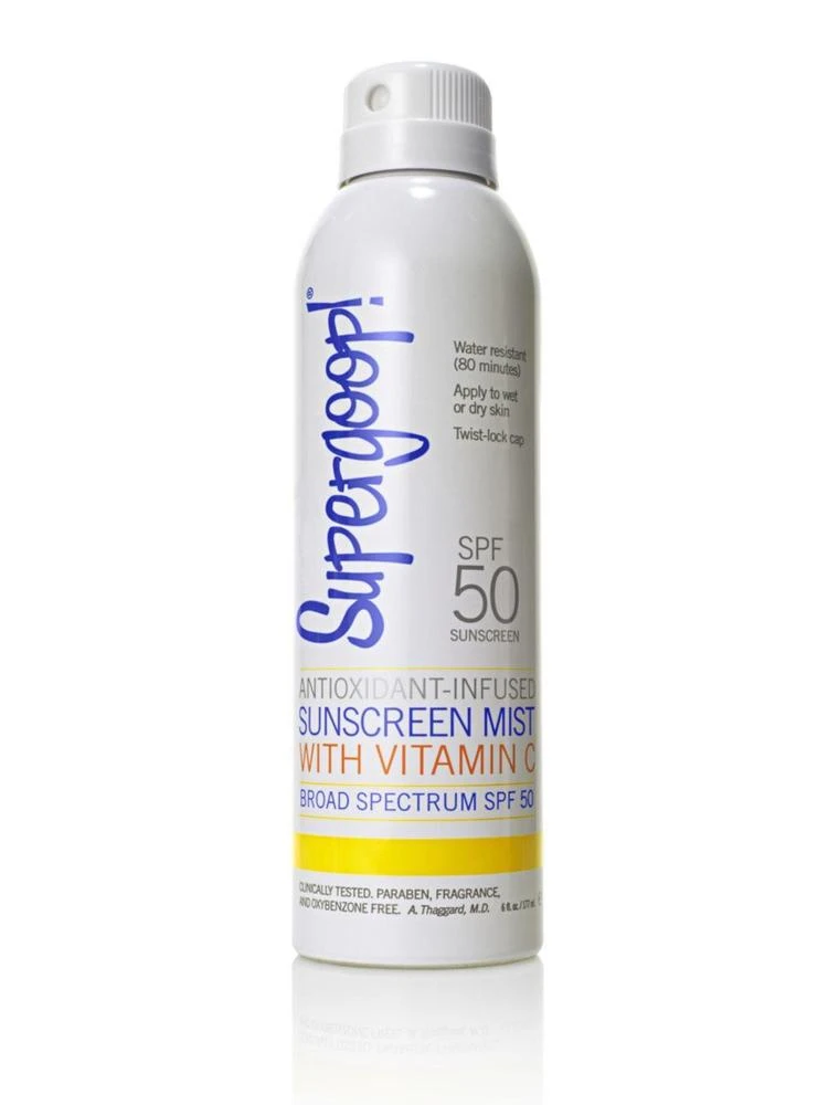 商品Supergoop!|Antioxidant-Infused Sunscreen Mist with Vitamin C SPF 50,价格¥97,第1张图片
