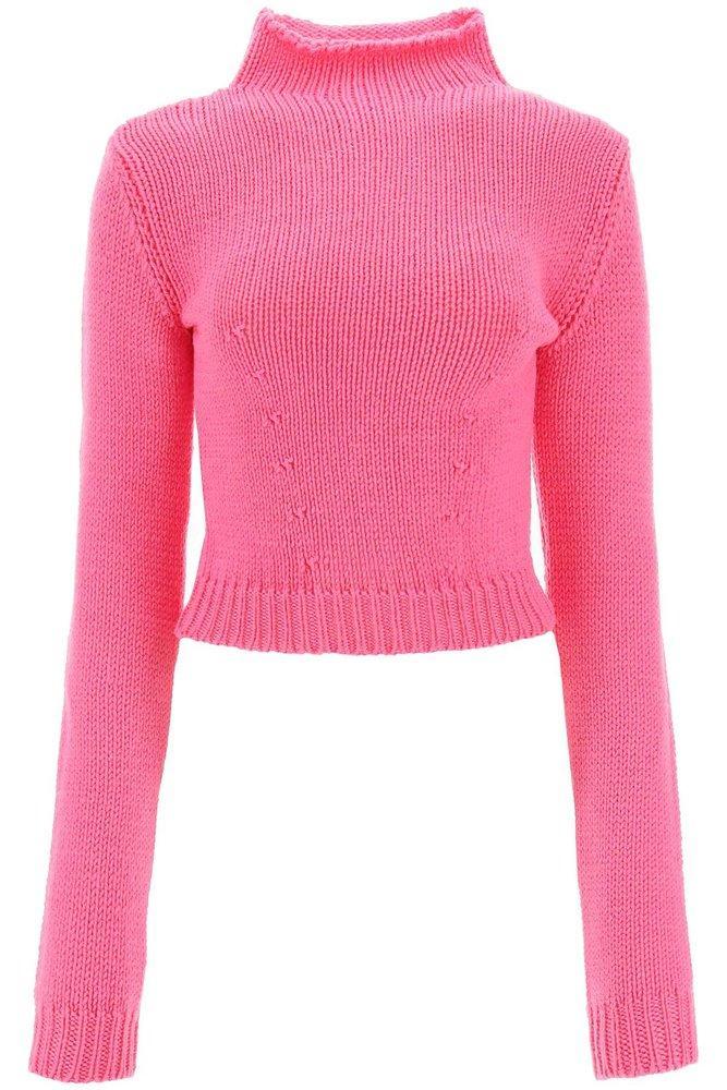 商品Marni|Marni Ribbed-Knit Long-Sleeved Jumper,价格¥5171,第1张图片