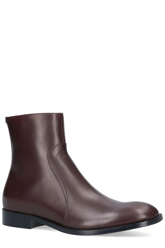 商品MAISON MARGIELA|Maison Margiela Round Toe Ankle Boots,价格¥5512,第2张图片详细描述
