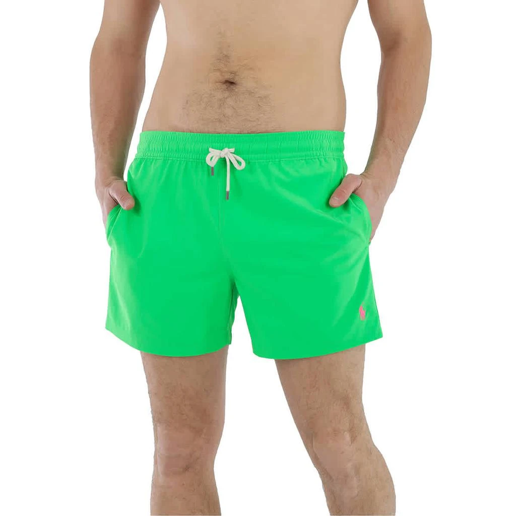 商品Ralph Lauren|Men's Green Traveler Swim Shorts,价格¥413,第1张图片