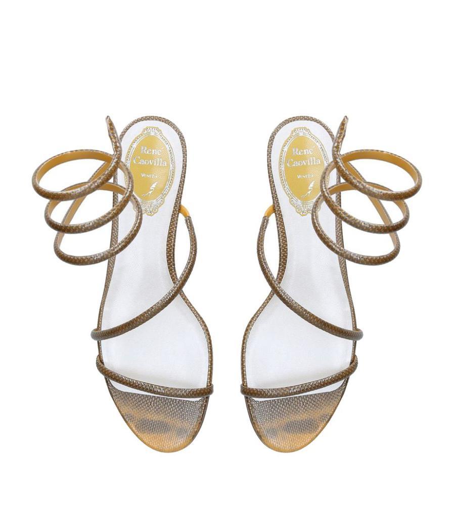 商品Rene Caovilla|Python Skin Cleo Sandals,价格¥6215,第6张图片详细描述