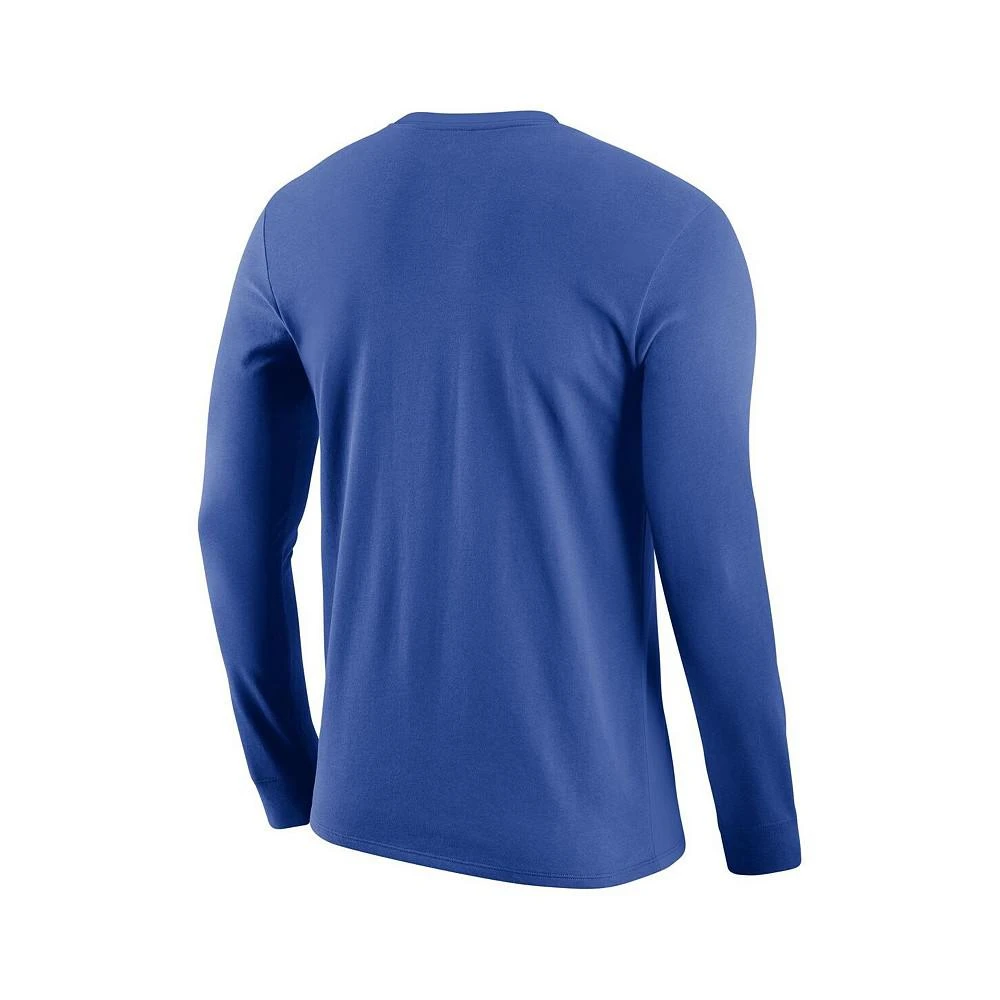 商品NIKE|Men's Royal Florida Gators Team Lockup 2-Hit Long Sleeve T-shirt,价格¥299,第2张图片详细描述