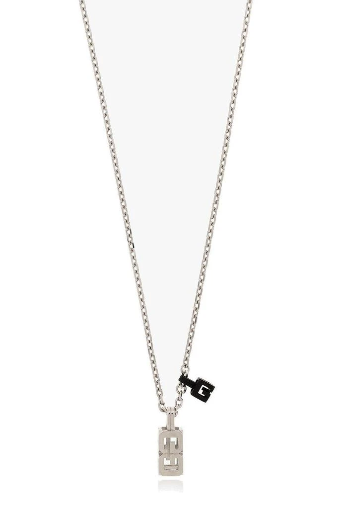 商品Givenchy|Givenchy Logo Pendant Necklace,价格¥1830,第2张图片详细描述